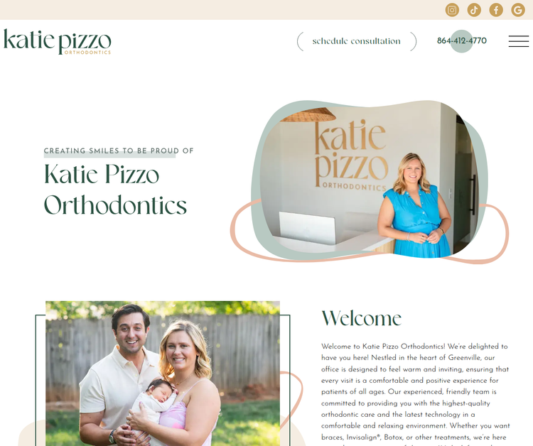 Katie Pizzo Orthodontics – Boutique Orthodontic Care in Greenville