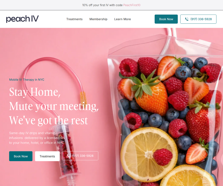 Mobile IV Therapy & Infusions Delivered to Your Home