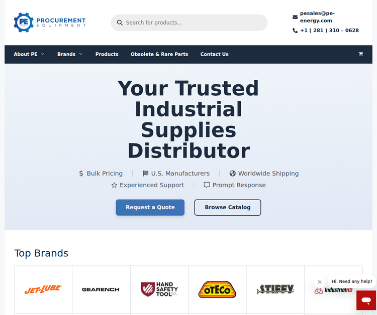 PE Energy Industrial Supply