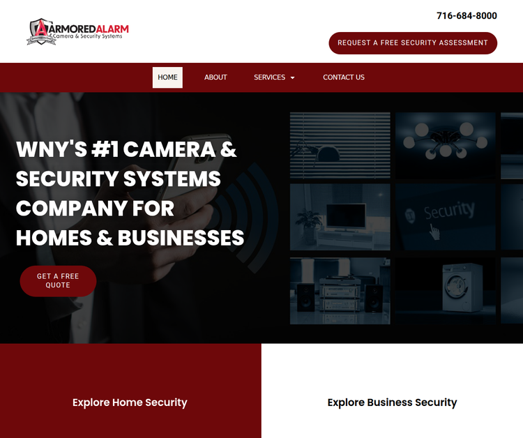 Armored Alarm Inc - Trusted Home & Business Security in Buffalo, NY